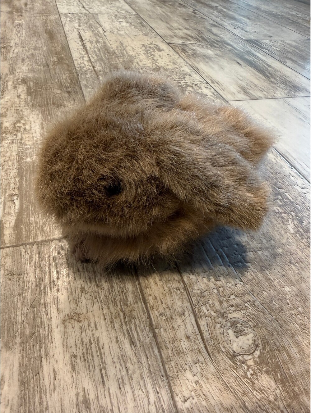 Vintage 1993 Ty Brown Rabbit Bunny Plush Realistic Floppy Ears